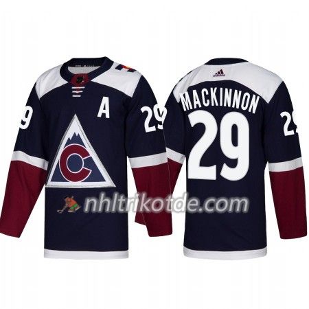 Colorado Avalanche Trikot Nathan MacKinnon 29 Adidas Alternate 2018-19 Authentic - Herren
